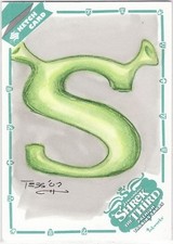 SHREK The Third Movie Sketch Card S-TF Tess Fowler #108/318 picture