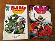 Planet Comics 2 3 High Grade Blackthorne Publishing picture