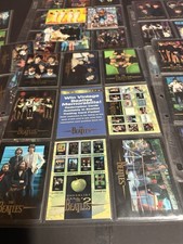 Sports Time 1996 The Beatles Trading Card Lot x 124 Cards almost complete set picture
