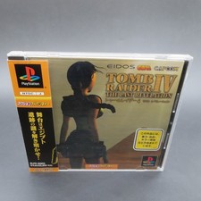 Tomb Raider 4 The Last Revelation PS1 with Spine Card PlayStation 1 Japanese picture