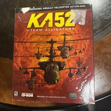 KA-52 Team Alligator PC Big Box 2000 CD-ROM Russian Attack Helicopter Simulation picture