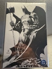 Absolute Batman #1 Japanese Edition Jim Lee Black & White 1:100 Cover In Hand picture