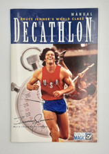 Bruce Jenner's World Class Decathlon PC Manual 1996 Interactive Magic--VERY GOOD picture