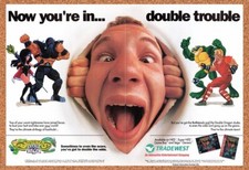 1993 Battletoads And Double Dragon SNES Original Advertisement / Retro Promo v2 picture
