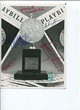 Harvey Fierstein Tommy Tune Joe Mantegna Hinton Battle Tony Award Signed Photo picture