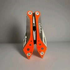 Red Budget EDC Camping Hiking Folding Pocket Knife MultiTool w Pliers Cabela’s picture
