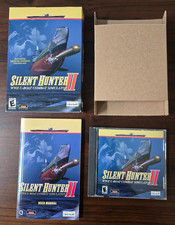 Silent Hunter II 2 WWII U-Boat Combat Simulator PC CD-ROM Small Box Complete CIB picture