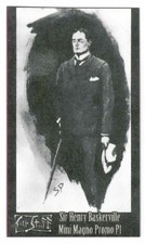 Sherlock Holmes. Sir Henry Baskerville. Mini Magno (Magnet) Promo Card P1 picture
