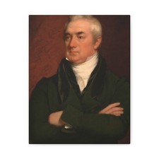 Chester Harding, 1 Sep 1792 - 10 Apr - Loammi Baldwin - 1823 - Canvas Wall Art picture