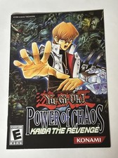 Yu-Gi-Oh Power of Chaos: Kaiba the Revenge (PC, 2004) MANUAL ONLY No Game picture