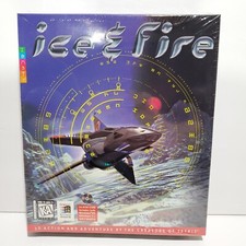 Ice and Fire Big Box PC Game Computer PC 1995 CD-ROM New Sealed READ picture