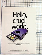 1999 Iomega Zip 250 Drive Ad 