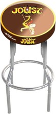 Arcade1Up Joust Adjustable Arcade Stool Chrome Steel 21.5