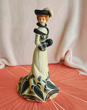 Lenox Tea At The Ritz Porcelain Woman Figurine Fashion Handcrafted picture
