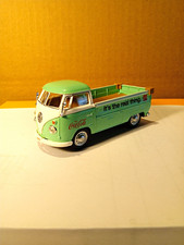 Coca-Cola Diecast Pickup Truck Model Green White 