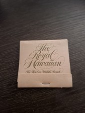 Vintage Royal Hawaiian Hotel Waikiki Matchbook Monarch Surf Room Circa 1960s picture