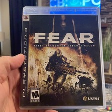 F.E.A.R.: First Encounter Assault Recon (Sony PlayStation 3, 2007) Manual picture