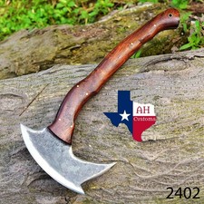 CUSTOM Handmade Carbon Steel Viking Axe , Tomahawk Axe, Throwing Axe Hatchet AXE picture