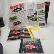Grand Prix Legends (PC, 1998) Big Box Sierra Sports W Manual Vtg Computer picture
