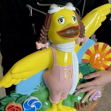 🍔 Vintage Birdie McDonalds Statue Sign Plaque Playland picture