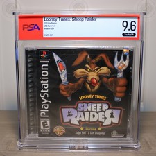 PSA 9.6 A / Looney Tunes: Sheep Raider [UPC Punch] / PlayStation 1, PS1 NEW picture