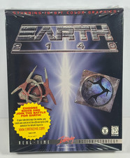 Earth 2140 PC Big Box Game 1997 Interplay Windows 95 BRAND NEW FACTORY SEALED picture