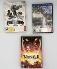 UNREAL PC GAME LOT — TOURNAMENT 2003 / TOURNAMENT 2004 / UNREAL II: THE AWAKE picture
