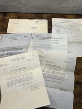 1940 1941 WWII US Army War Department Military Documents Letters McLean Original picture