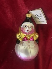 Radko Roly Poly Clown Vintage 1991 glass 5