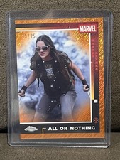 2025 Topps Chrome Deadpool #80 All or Nothing X23 Orange Shimmer /25 picture