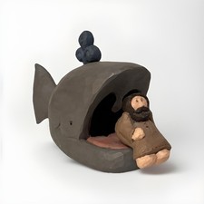 Jonah and the Whale Figurine From 
