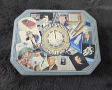 Vintage 1999 Millennium Collectors Tin, EUC Year 2000 JFK, History USA picture