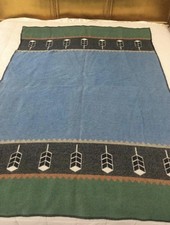Wellspring Legend Wisdom Robe LAURIE JACOBI 1993 Wool Blanket FARIBAULT 74x52 picture