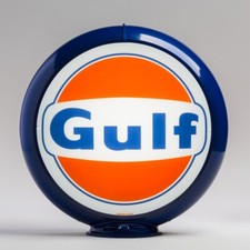 Gulf 1960 Logo Gas Pump Globe 13.5