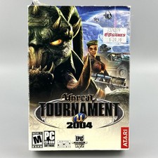 Unreal Tournament 2004 (PC, CD-ROM) CIB Complete In Box w/ Stickers & Inserts picture