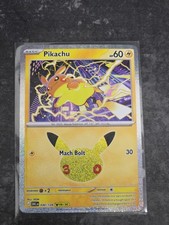 Pikachu 030/128 Me: 30th Celebration Holo picture