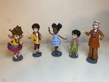 Disney Fancy Nancy 5 Figure Figurine Play Set Cake Topper Figures picture