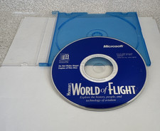 Microsoft World of Flight (PC, 1995) Windows 95 CD-ROM DISC ONLY picture