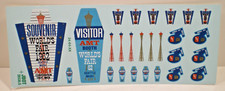JBOT RETR AMT BOOTH Model decal sheet From 1962 WORLDS FAIR, Seattle Century 21 picture