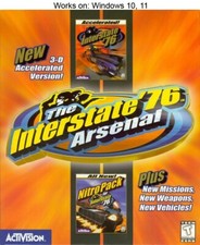The Interstate '76 Arsenal PC Game 1998 Nitro Pack Windows 10 11 picture