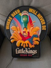 Little Kings Lighted Beer Sign 1983 Schoenling picture