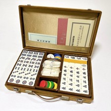 Nintendo Tokushu Mahjong Tiles Heavy Turtle Diamond Bamboo Showa Retro Authentic picture