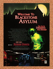 Blackstone Chronicles PC Original 1999 Ad Authentic Survival Horror Game Promo picture