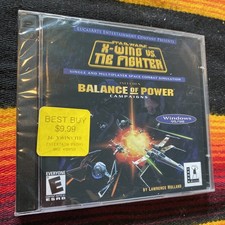 Star Wars: X-Wing vs. TIE Fighter w/ Balance of Power (PC, 2001) New Sealed picture