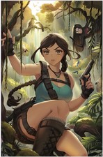 G.I. Joe x Tomb Raider #1 Rachta Lin Virgin Foil NYCC Secret Drop picture