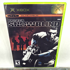 Eidos Project Snowblind (Microsoft Xbox, 2005) With New Cover  picture