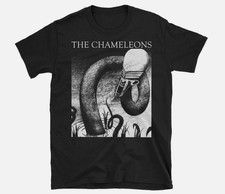 Rare The Chameleons Swamp Thing Gift Funny Black T-Shirt All Size picture