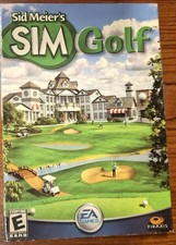 Sid Meier's Sim Golf FOR PC -2002- BOX & MANUAL ONLY - NO GAME DISCS picture