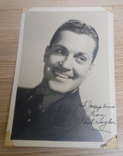 Vintage Kent Taylor Autograph Photo 5x7 Actor Film & Television 1936 picture