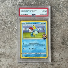 PSA 8 SOBBLE ON THE BALL #005 - Futsal 2020 Promo Pokemon Card picture